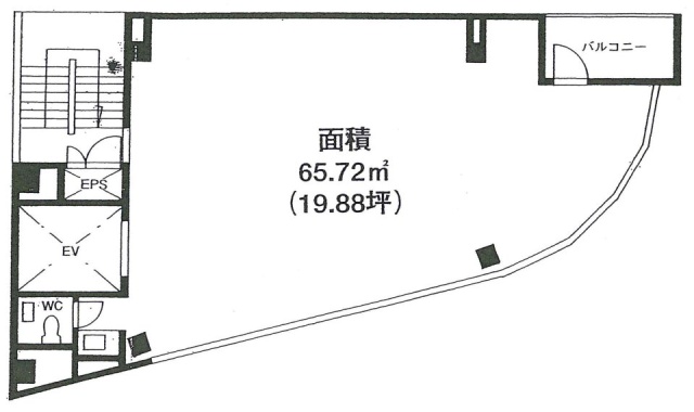 大伸第2ビル6F 間取り図