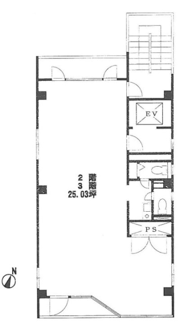 松崎ビル8F 間取り図