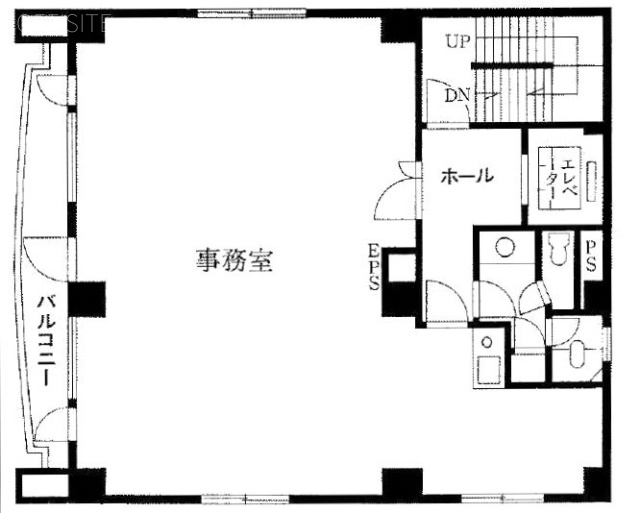 金井ビル5F 間取り図