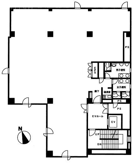 JSCビル4F 間取り図