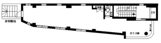 コモンズビル3F 間取り図