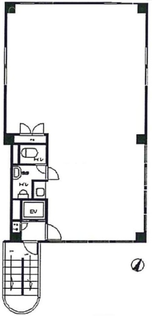 マルテイ第5ビル401 間取り図