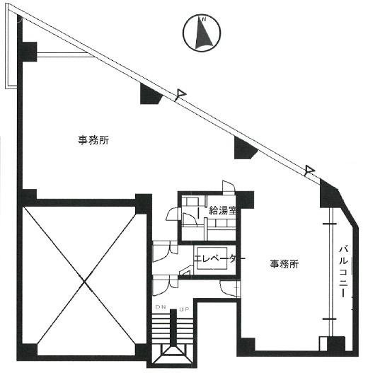 トウセン池袋ビル7F 間取り図