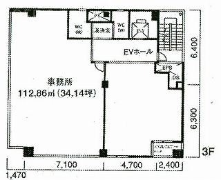 IMCビル新橋9F 間取り図