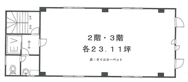 大高ビル3F 間取り図