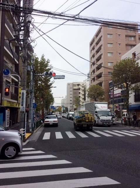 新中野神谷ビル ビル周辺道路