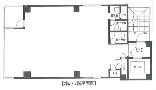 峯岸ビル8F 間取り図