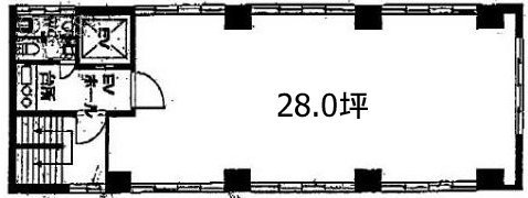 東専堂ビル4F 間取り図