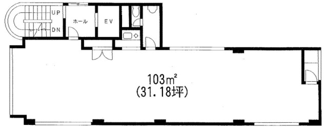 HKアークビル3F 間取り図