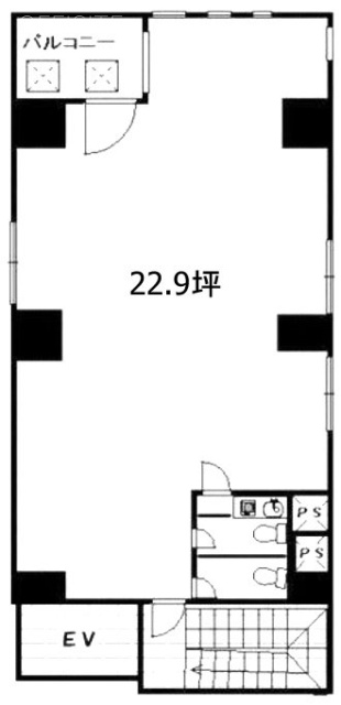 ヨシフジビル5F 間取り図