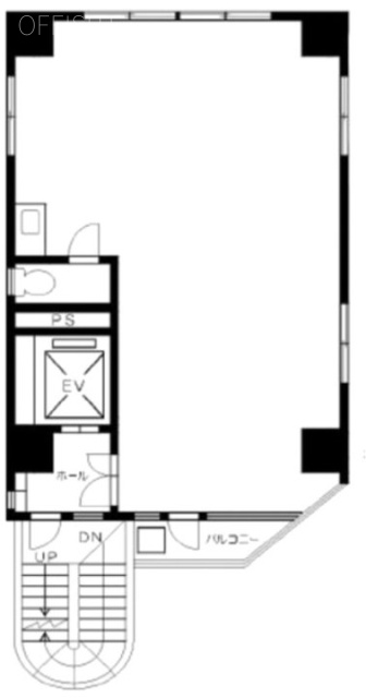 黒崎ビル4F 間取り図