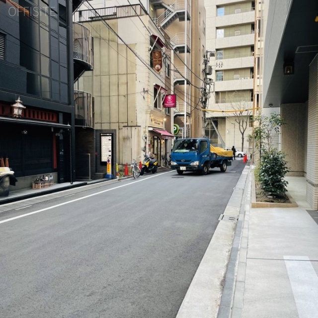 サンリット銀座ビルⅡ ビル前面道路