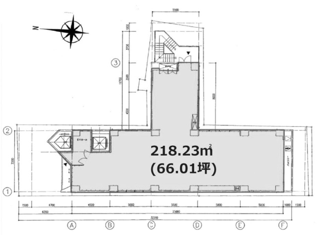 花川ビル5F 間取り図