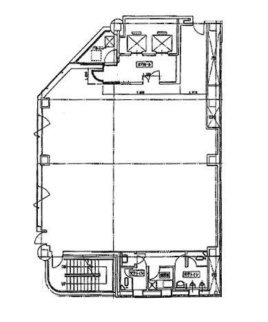 損保ジャパン南池袋ビル6F 間取り図