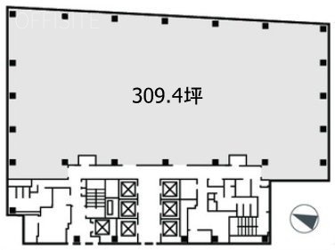 日本橋アステラス三井ビルディング2F 間取り図