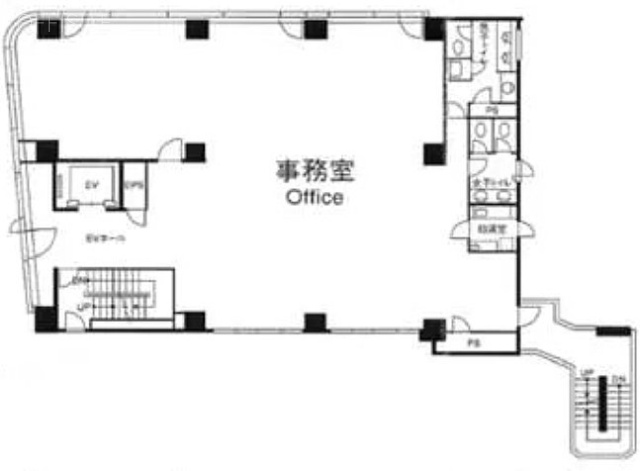 青山246ビル9F 間取り図
