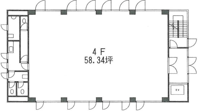 康洋第6ビル2F 間取り図