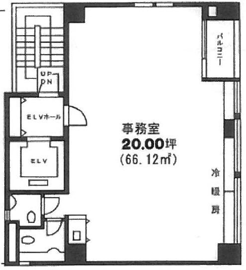 石垣ビル2F 間取り図