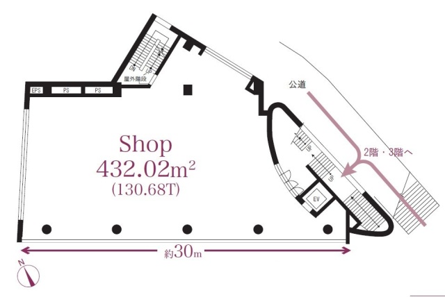 アルテカプラザ原宿2F 間取り図