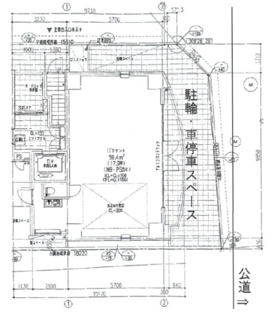 アロマフェリーⅡ101 間取り図