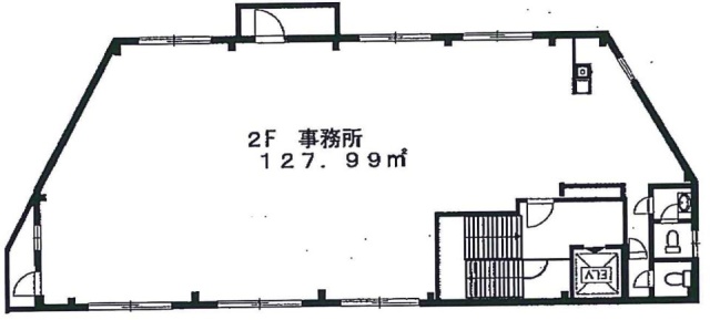 ワセダフォレストビル2F 間取り図