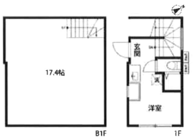 クーラクー原宿101 間取り図