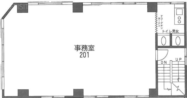 秀和ビル2F 間取り図