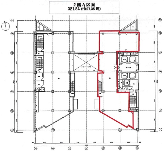 日新(港南)ビルA 間取り図