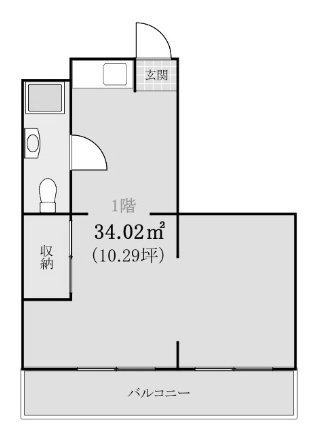 MI西新宿102 間取り図