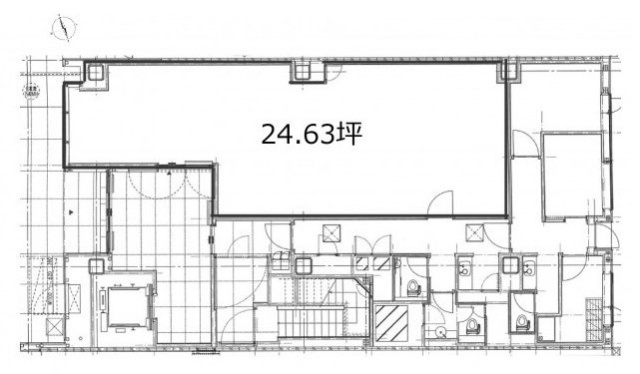 京橋清水ビル1F 間取り図