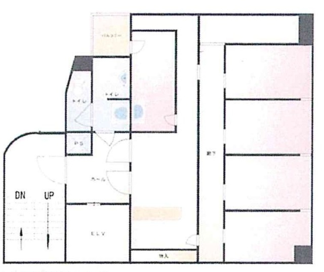 池袋C3ビル5F 間取り図
