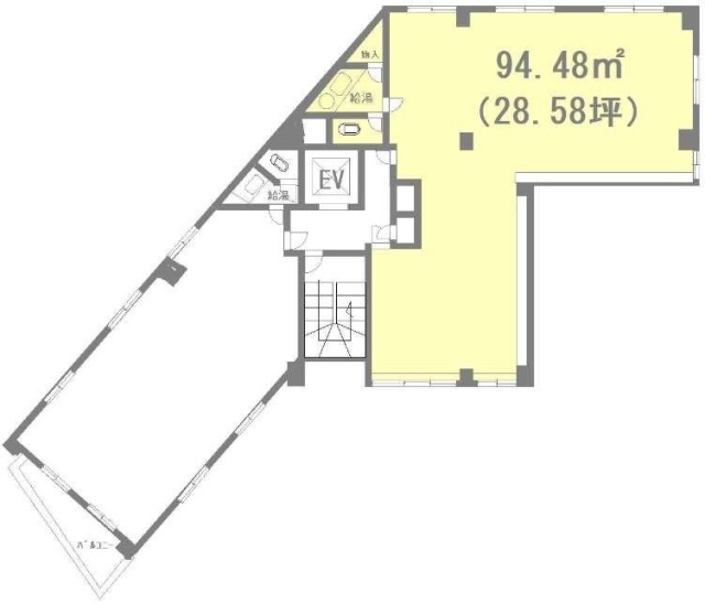 第二山本ビル501 間取り図