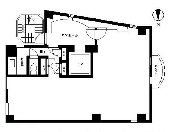 半蔵門KDビル5F 間取り図