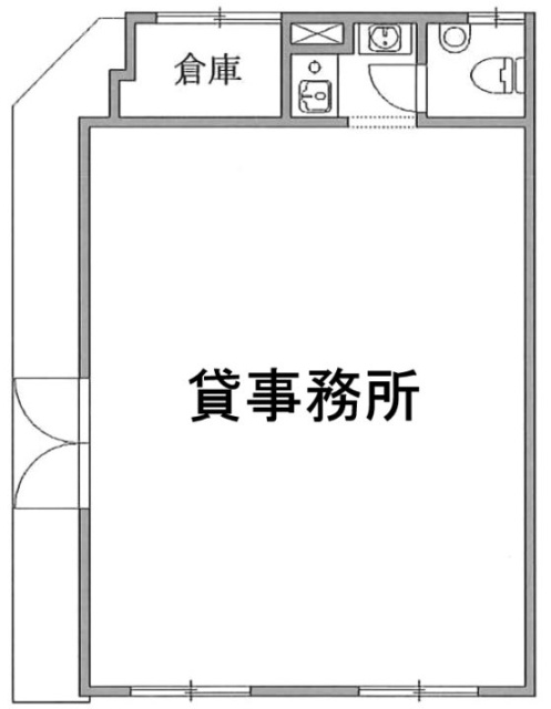 第1伊藤ビル1F 間取り図