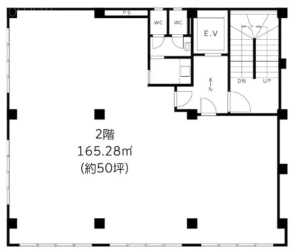 宮沢ビル2F 間取り図