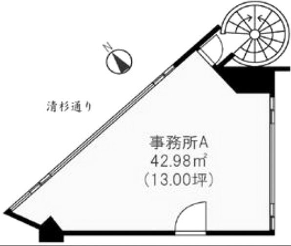 ANNI東日本橋ビルA 間取り図