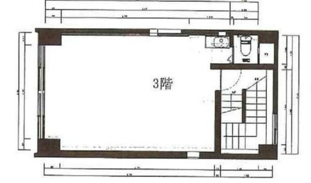 銀座147ビル3F 間取り図
