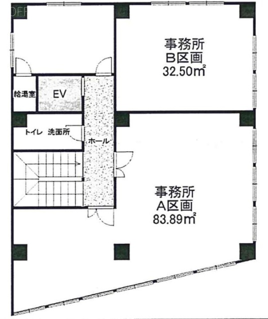 さかえビル4F 間取り図