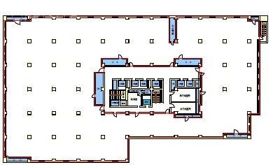 ユニゾ八重洲ビル4F 間取り図
