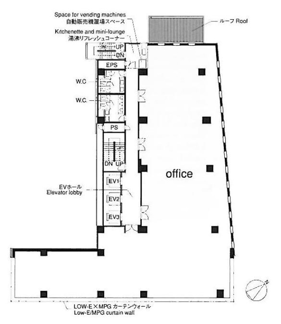 JMFビル渋谷037F 間取り図