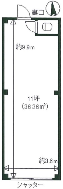 八千代ビル102 間取り図