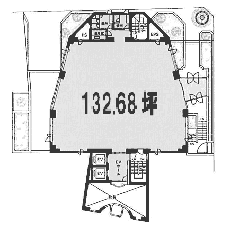 マストビル2F 間取り図