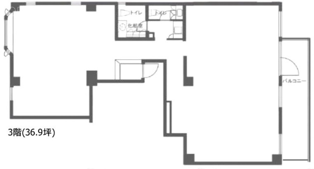 H&K赤坂レジデンス301 間取り図