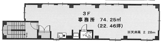 石黒ビル3F 間取り図