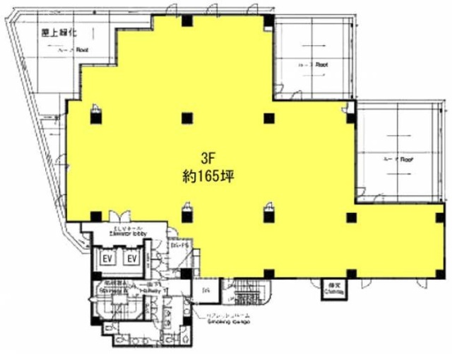 A-PLACE恵比寿東3F 間取り図