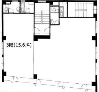 サウスセントラルビルA 間取り図