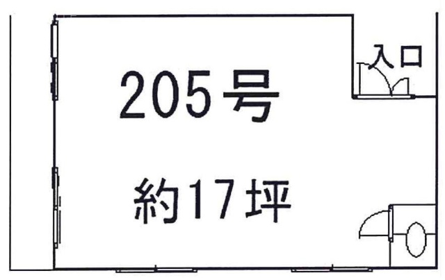 MTビル206 間取り図