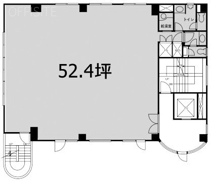 青山第一田中ビル3F 間取り図
