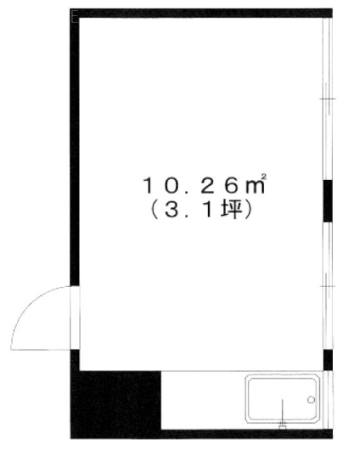 第二伊藤ビル202 間取り図