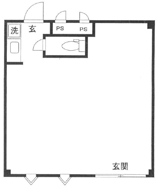 トミーハイツD 間取り図